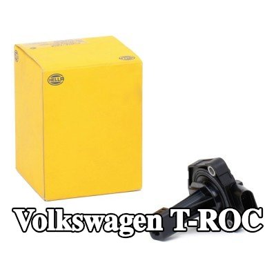 HELLA مستشعر, مستوى زيت المحرك مع حشية/مانع تسرب — Volkswagen T-roc