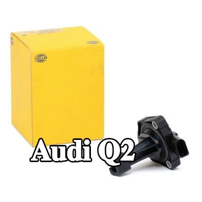 HELLA مستشعر, مستوى زيت المحرك مع حشية/مانع تسرب — Audi Q2
