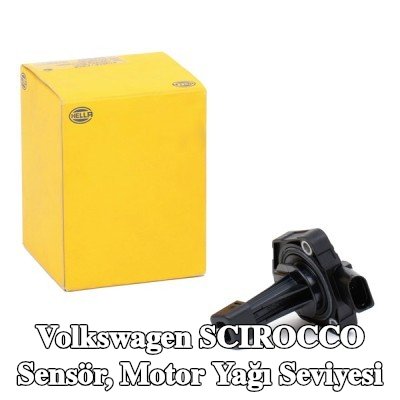 HELLA Sensör, conta/sızdırmazlık elemanlı motor yağ seviyesi — 2008 Volkswagen Scirocco