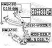 FEBEST Kamber cıvatası — Nissan Pick Up (2)