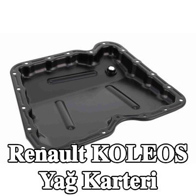ACKOJA Yağ karteri Alt, yağ tahliye tapalı, contasız/sızdırmazlık elemanı olmadan — Renault Koleos