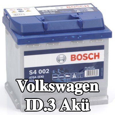 BOSCH Akü S4, 002 — 2020 Volkswagen Id.3