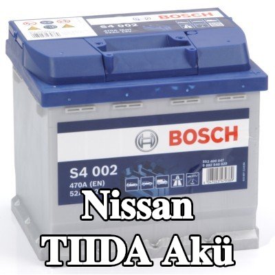 BOSCH Akü S4, 002 — 2012 Nissan Tiida