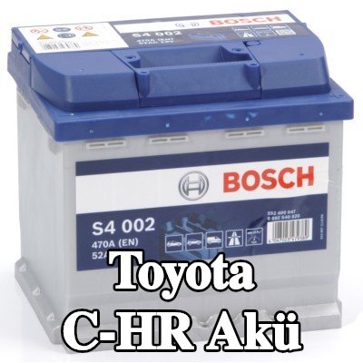 BOSCH Akü S4, 002 — Toyota C-hr