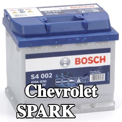 BOSCH بطارية S4, 002 — Chevrolet Spark