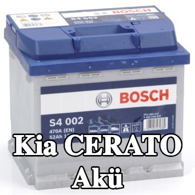 BOSCH Akü S4, 002 — 2004 Kia Cerato