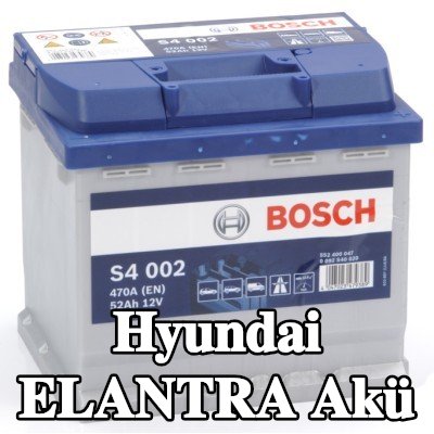BOSCH Akü S4, 002 — 2012 Hyundai Elantra