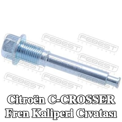 FEBEST Fren kaliperi cıvatası Üst Ön Aks — Citroën C-crosser