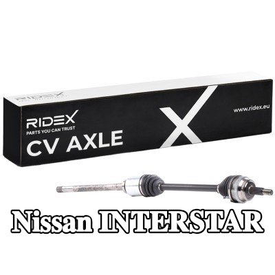 RIDEX عمود الدفع للمحور الأمامي الأيمن, 1144mm — 2002 Nissan Interstar