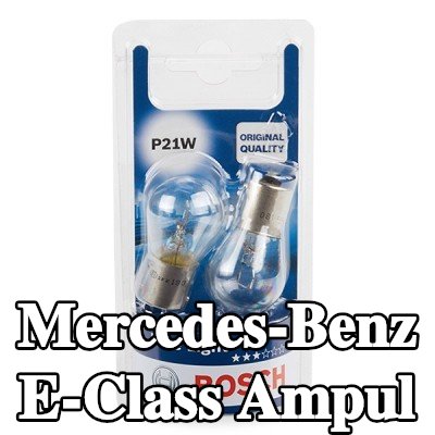 BOSCH Ampul — 2002 Mercedes-Benz E-Class