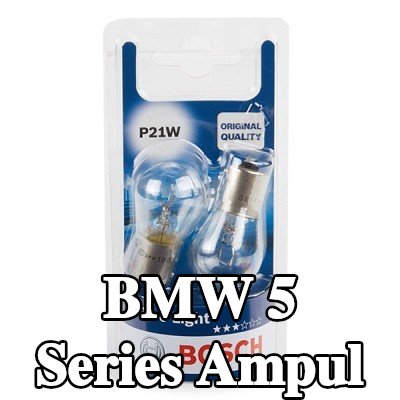 BOSCH Ampul — 2000 BMW 5 Series