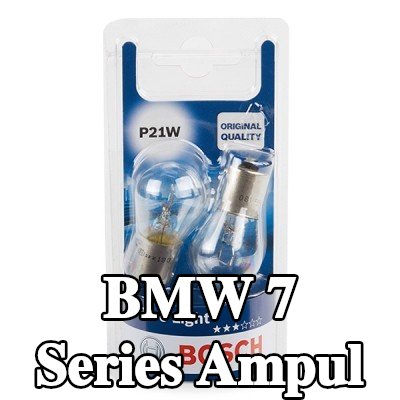 BOSCH Ampul — 2000 BMW 7 Series