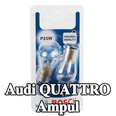 BOSCH Ampul — Audi Quattro