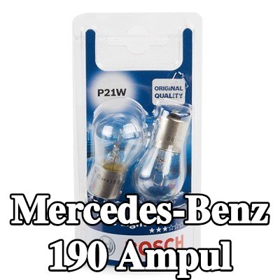 BOSCH Ampul — Mercedes-Benz 190