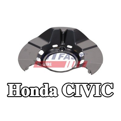 FAST لوحة دعم قرص الفرامل للمحور الأمامي — Honda Civic