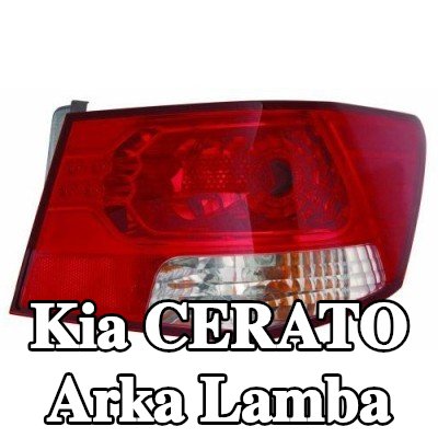 ABAKUS Arka lamba Sağ, ampul içermez, ampul yuvası olmadan — 2011 Kia Cerato