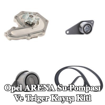 RIDEX Su pompası ve triger kayışı kiti Diş Sayısı: 153, Width: 25, 4mm — Opel Arena