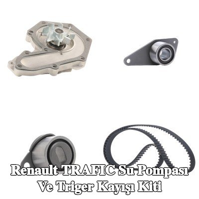 RIDEX Su pompası ve triger kayışı kiti Diş Sayısı: 153, Width: 25, 4mm — 2000 Renault Trafic