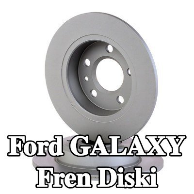 BOSCH Fren diski Dış Çap: 268mm, düz, Kaplamalı — 2002 Ford Galaxy