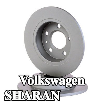 BOSCH القطر الخارجي لقرص المكابح: 268mm, صلب, مطلي — 2002 Volkswagen Sharan