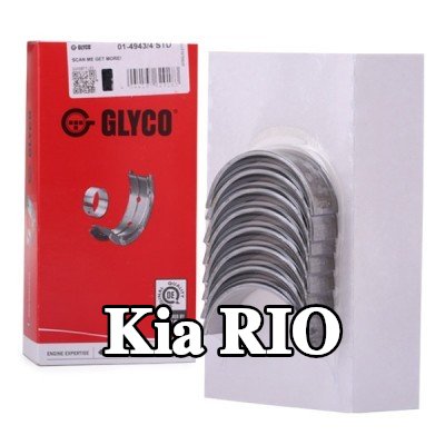 GLYCO محامل الطرف الكبير من سبائك الألومنيوم على قاعدة فولاذية — 2011 Kia Rio