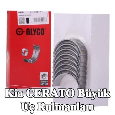 GLYCO Büyük Uç Yatakları Çelik tabanlı alüminyum alaşımı — 2004 Kia Cerato