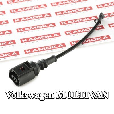 KAMOKA مستشعر تآكل وسادات الفرامل للمحور الخلفي, 180mm — 2012 Volkswagen Multivan