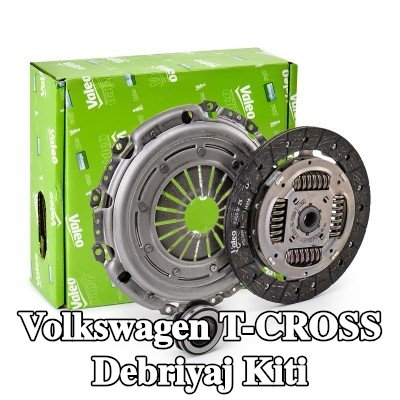 VALEO Yüksek Verimli Debriyajlı KIT3P Debriyaj Kiti, debriyaj ayırma yatağı ile — Volkswagen T-cross