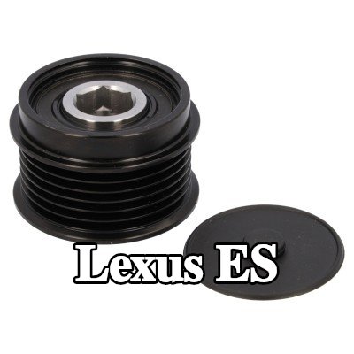 FEBI BILSTEIN بكرة القابض للمولد الكهربائي على جانب المحرك, مع غطاء — Lexus Es