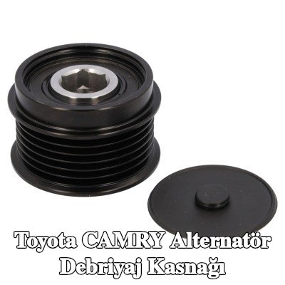 FEBI BILSTEIN Alternatör debriyaj kasnağı motor tarafı, kapak ile — Toyota Camry