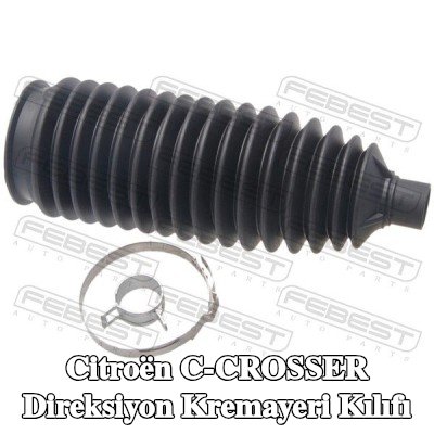 FEBEST Ön aks direksiyon kremayeri kılıfı — Citroën C-crosser