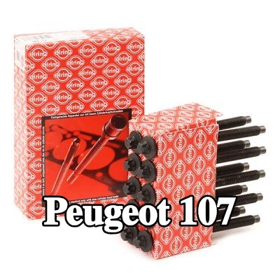 ELRING مجموعة البراغي, رأس الأسطوانة M11x1, 5x147 — Peugeot 107