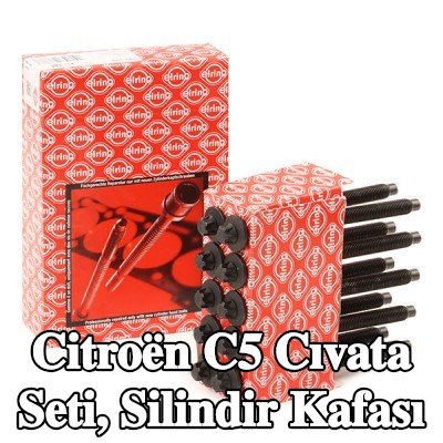 ELRING Cıvata Kiti, silindir kafası M11x1, 5x147 — 2012 Citroën C5