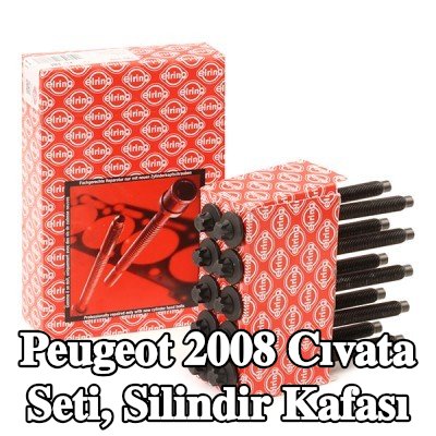 ELRING Cıvata Kiti, silindir kafası M11x1, 5x147 — Peugeot 2008