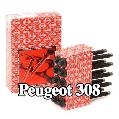 ELRING مجموعة البراغي, رأس الأسطوانة M11x1, 5x147 — Peugeot 308