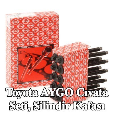 ELRING Cıvata Kiti, silindir kafası M11x1, 5x147 — 2005 Toyota Aygo