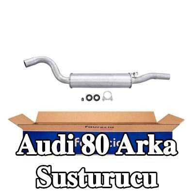 HELLA Arka susturucu Arka, montaj parçaları ile — 1990 Audi 80