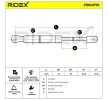 RIDEX Bagaj kapağı desteği 555mm — 2012 Toyota Aygo (5)