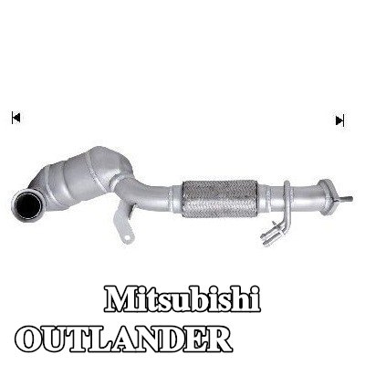 VEGAZ محول حفاز مع مواد التثبيت/التركيب — Mitsubishi Outlander