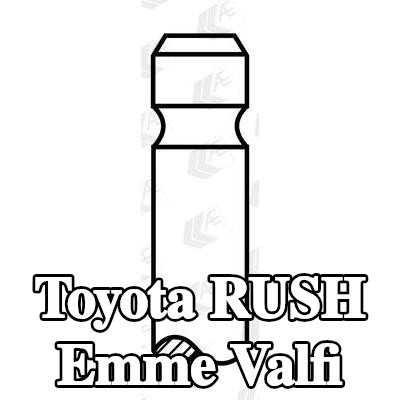 AE Emme valfi Sertleştirilmiş valf sapı ucu — Toyota Rush