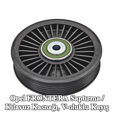 MEYLE Saptırma / kılavuz kasnağı, V-ribbed belt Outer Diameter: 114mm — Opel Frontera