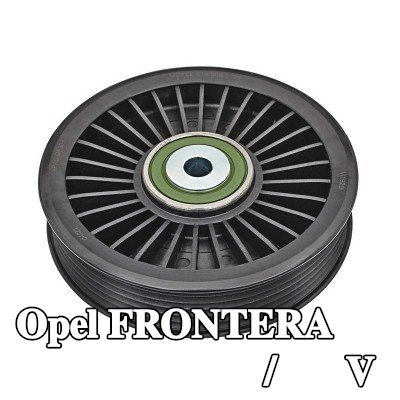 MEYLE بكرة الانحراف/التوجيه, V-ribbed belt Outer Diameter: 114mm — Opel Frontera