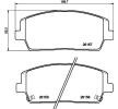 HELLA Fren balatası seti 17, 7mm, aksesuarlarla — Hyundai Palisade (4)