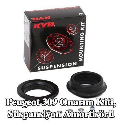KYB Onarım kiti, süspansiyon dikmesi AGX, Ön Aks — Peugeot 309