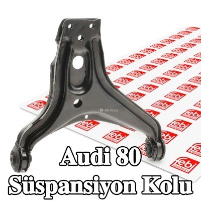 FEBI BILSTEIN Süspansiyon kolu Ön Aks Sağ, Alt, Çelik Sac, rotil olmadan, lastik yastıklı — 1990 Audi 80