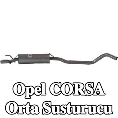 BOSAL Orta susturucu — 1995 Opel Corsa
