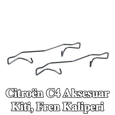 MAXGEAR Aksesuar Seti, ön aks fren kaliperi — 2005 Citroën C4