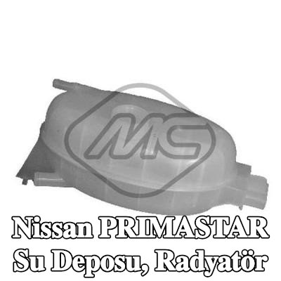 Metalcaucho Su Deposu, radyatör — Nissan Primastar
