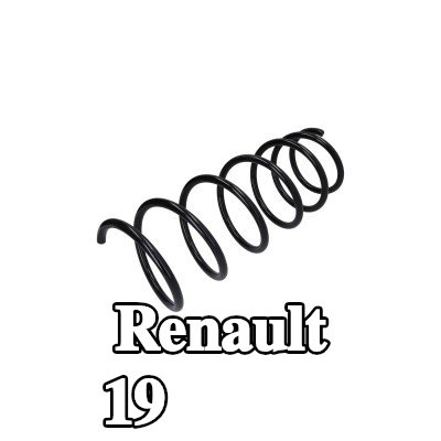 KAMOKA نابض لولبي للمحور الأمامي — Renault 19