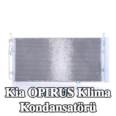 NISSENS Kurutuculu klima kondansatörü, azot dolgulu — Kia Opirus